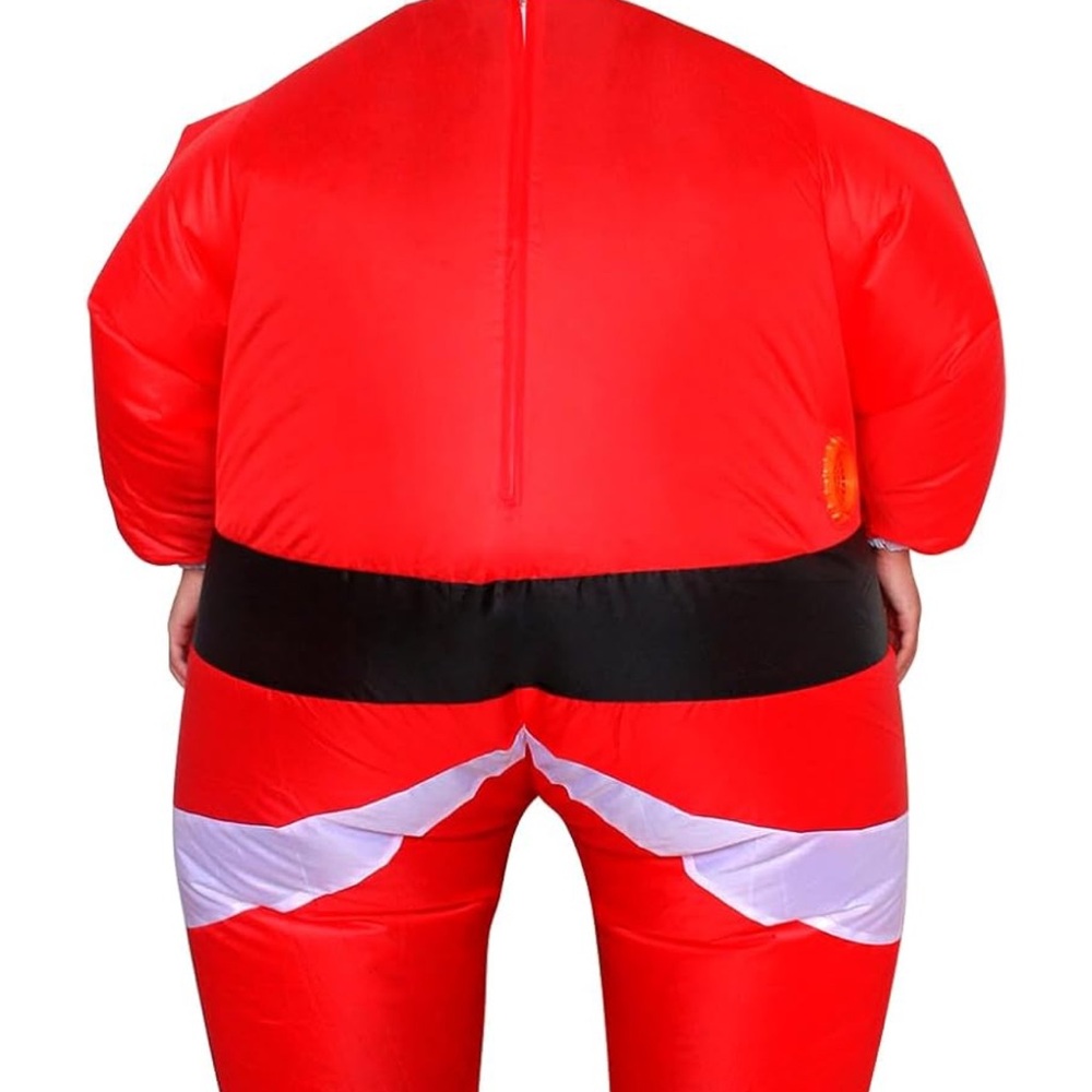 Santa Claus Costume adults, funny Christmas costume, inflatable, Christmas Party - Picture 4 of 5